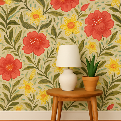 NILAYA INDIE BOHO BLOOMTOWN WATRMLN ROLL